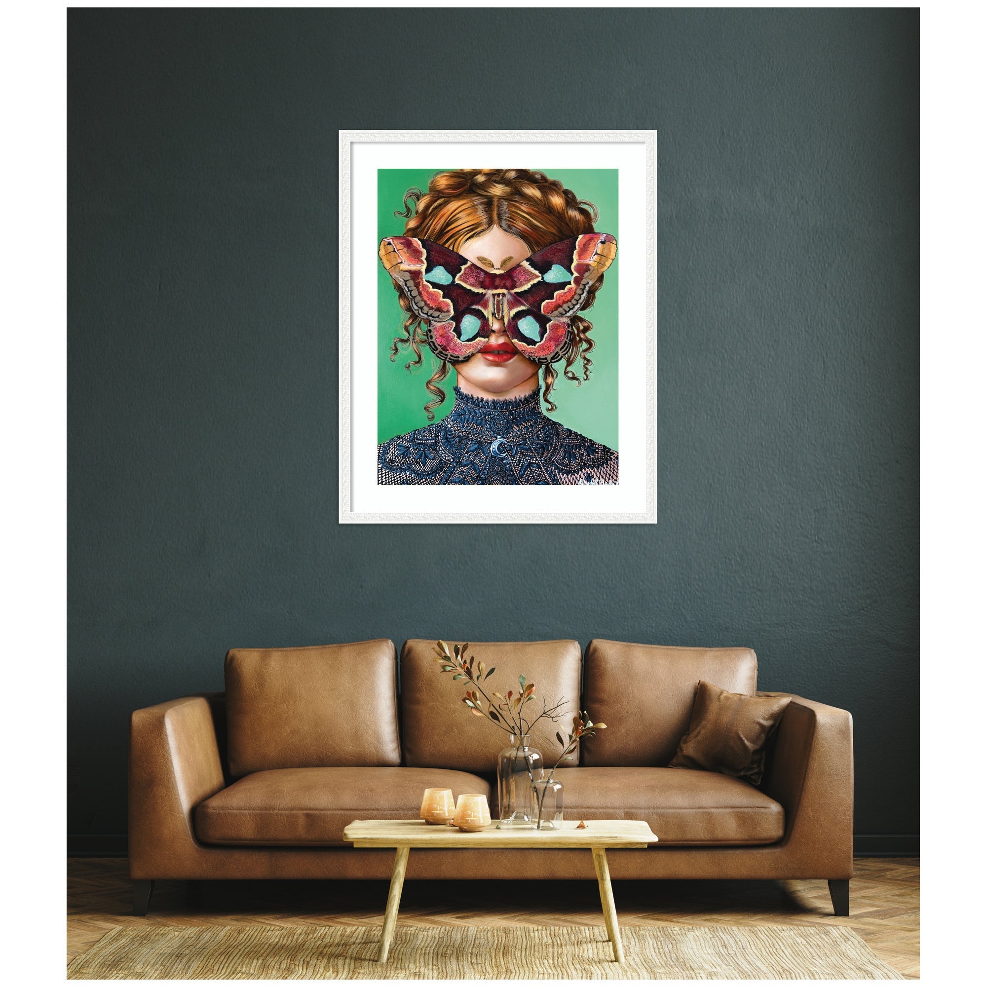 Forest Witch by Charlotte Brindley Framed Wall Art Print