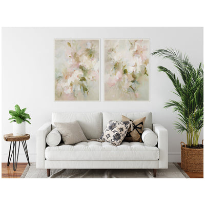 Bloom No.
1 & No.
2 2 Piece Framed Canvas Wall Art Set by Amy Lighthall