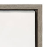 Sylvie Baby Elephant in the Tub Color Framed Canvas