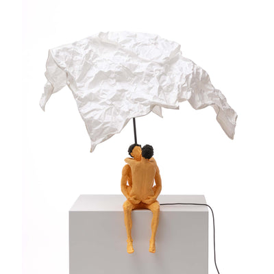 Love is a verb lamp Max & Roberta by DEKOR - Resin Society