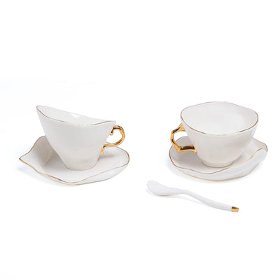 Meltdown Tea Set of 2 by DEKOR - Resin Society