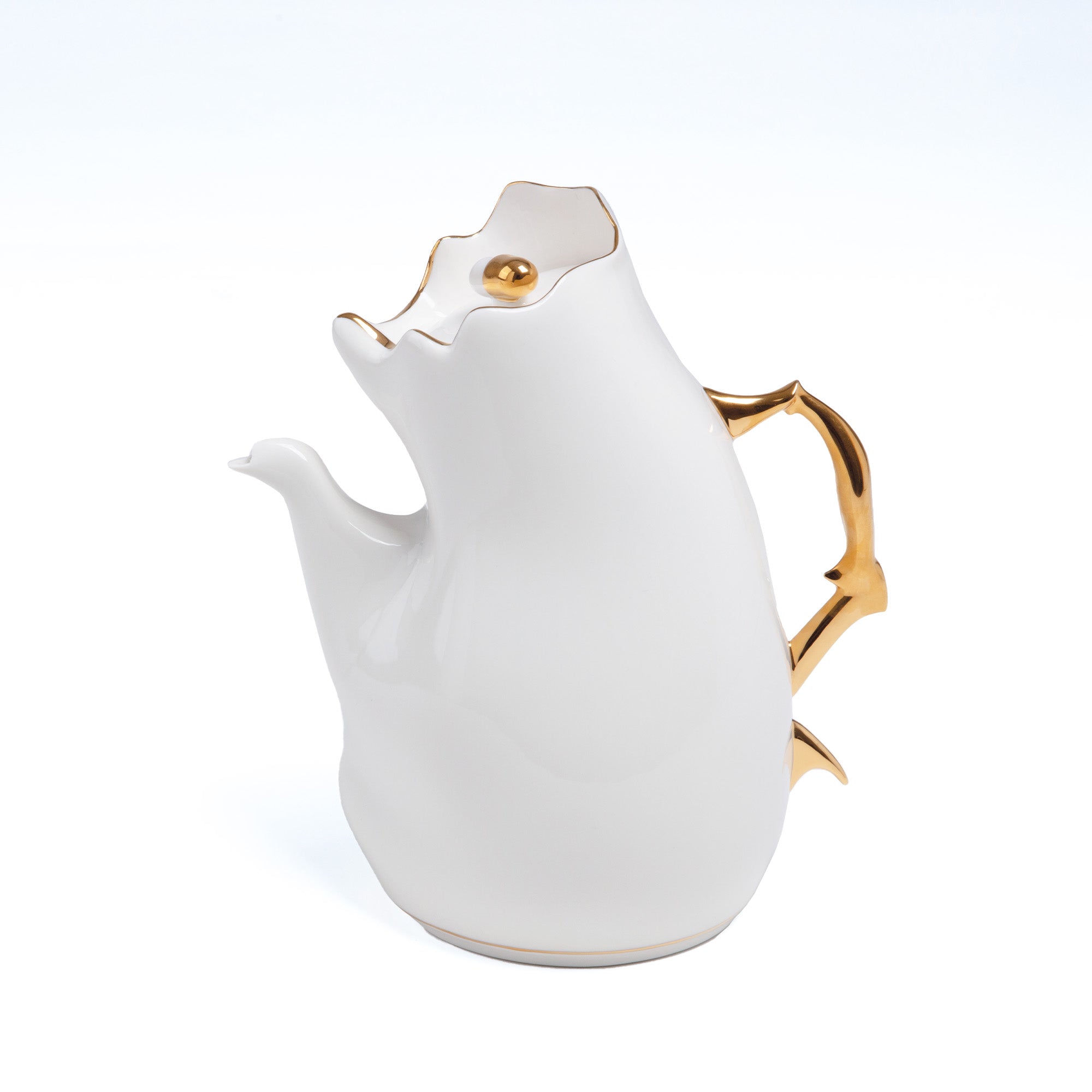 Meltdown Teapot detail image - Resin Society