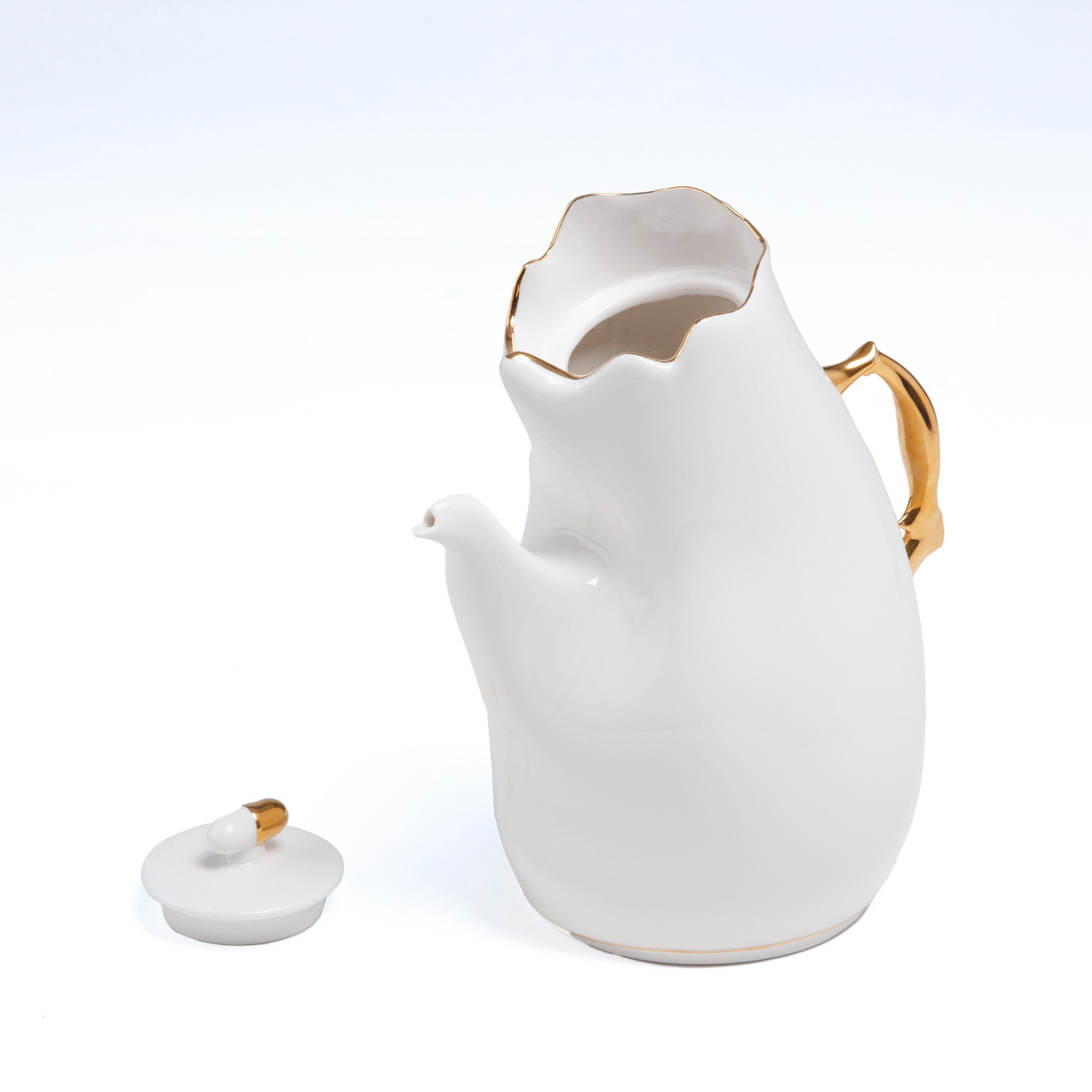 Meltdown Teapot detail image - Resin Society