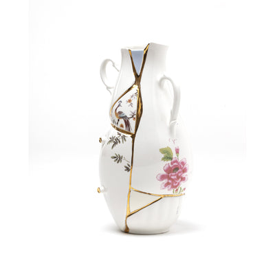 Kintsugi Vase 19x16 h.32 detail image - Resin Society