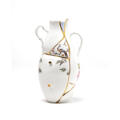 Kintsugi Vase 19x16 h.32 by DEKOR - Resin Society