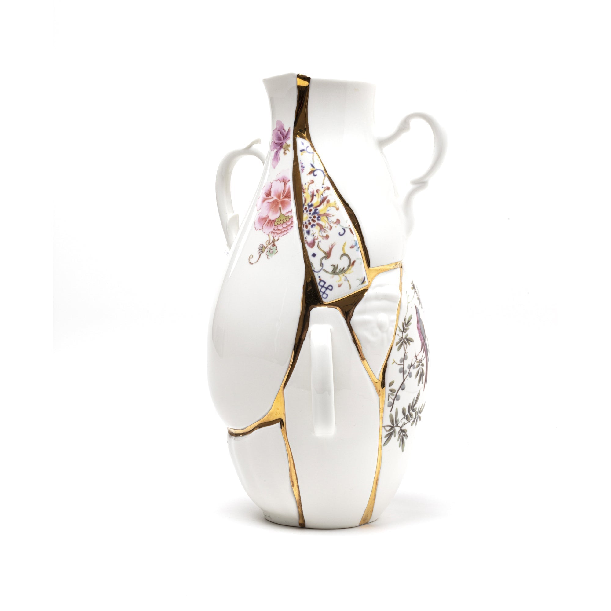 Kintsugi Vase 19x16 h.32 detail image - Resin Society