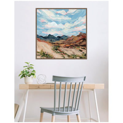 Nevada by Emily Kenney Framed Canvas Wall Art Print