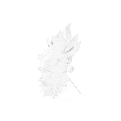 Holy Love in Bloom Vase detail image - Resin Society