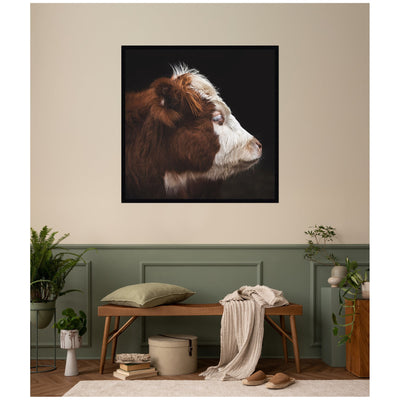 Cow Profile by Emiko and Mark Franzen F2 Images Framed Wall Art Print