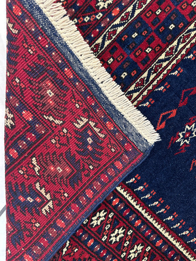 Vintage Hand-Knotted Yagcibedir Turkish Wool Prayer Rug – 3’10” x 5’9” by Rugistan - product image 4 for Resin Society
