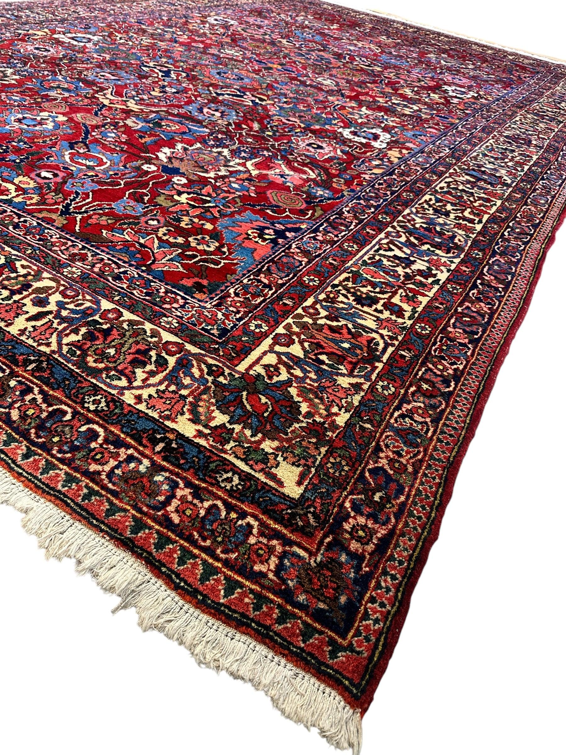 Antique Persian Bakhtiari Rug – Timeless Masterpiece 8'6" x 13'2" by Rugistan - product image 6 for Resin Society
