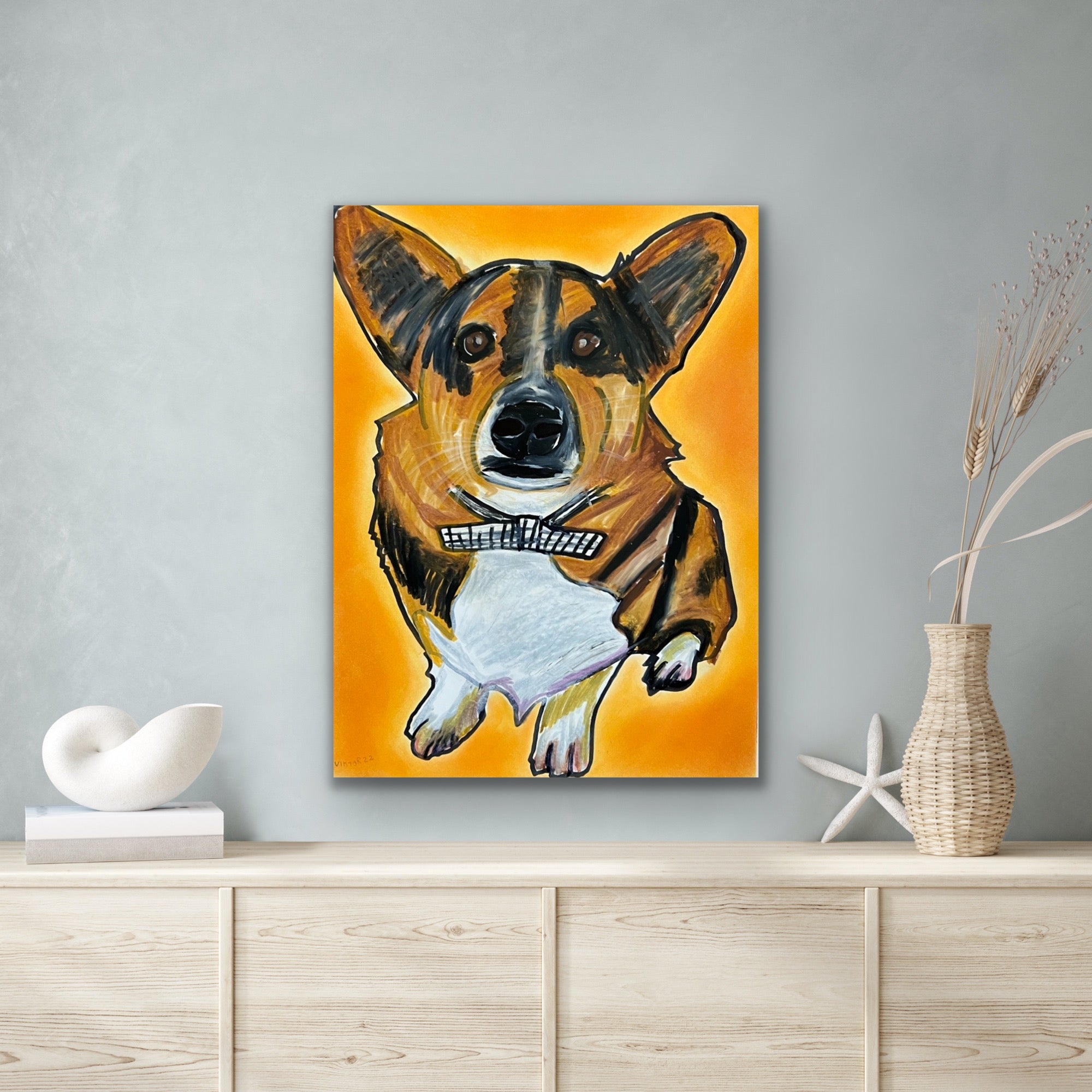 Amazing Corgi - Art Prints detail image - Resin Society