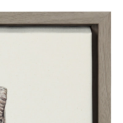 Sylvie Ram Framed Canvas by Ron Dunn