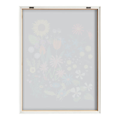 Blake Dark Flora Framed Printed Glass by Hannah Beisang by kateandlaurel - product image 4 for Resin Society
