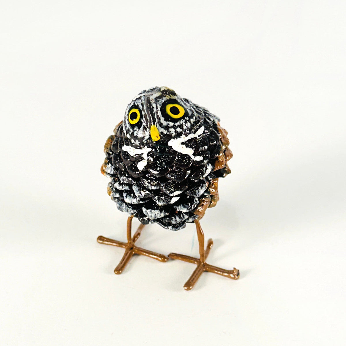 Great Grey Pinecone Owl by Mbare Ltd - main product image for Resin Society