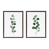 Sylvie Eucalyptus Framed Canvas Set by kateandlaurel - product image 19 for Resin Society