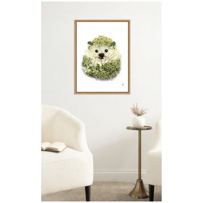 Hedgehog by Madeline Jeppesen Framed Canvas Wall Art Print