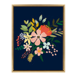 Sylvie Floralis C Framed Canvas