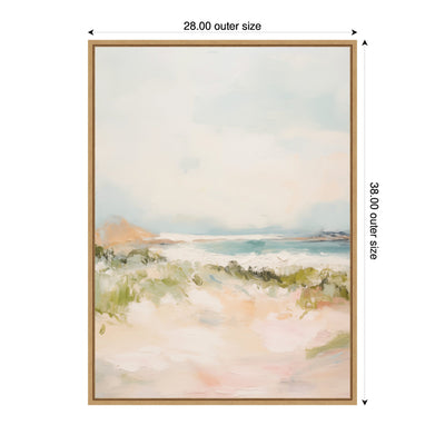Tranquil Landscape III expansion by Amy Lighthall Framed Canvas Wall Art Print
