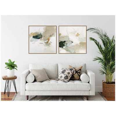 Field No.
1 & No.
2 2 Piece Framed Canvas Wall Art Set by Amy Lighthall