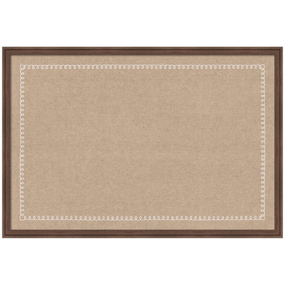 Pinboard White Scalloped Edge