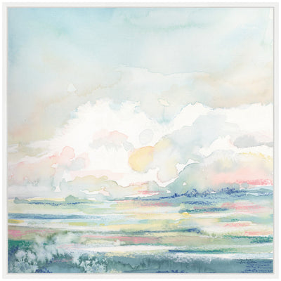 Sylvie Stillness Framed Canvas by Julie Maida