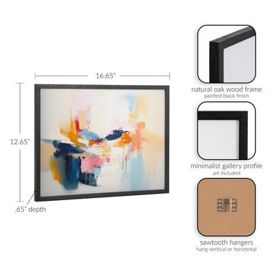 Gallery Elegant Coastal Beach Abstract Print by The Creative Bunch Studio