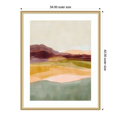 Framed Art Sunset Beauty by Nikita Jariwala