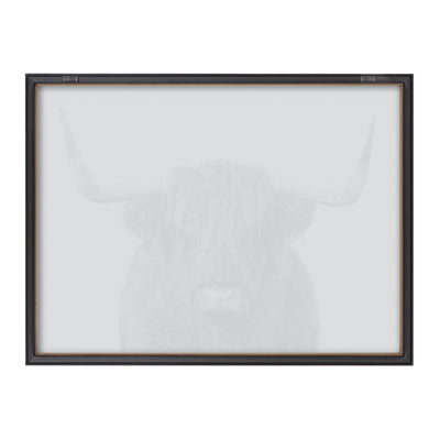 Blake Highland Cow Portrait Framed Printed Art by Amy Peterson Art Studio