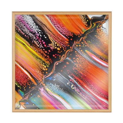 Blake Aloha Framed Printed Art by Xizhou Xie