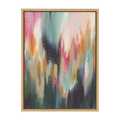 Sylvie Brushstroke 135 Framed Canvas by kateandlaurel - product image 20 for Resin Society