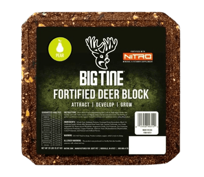 BIG TINE FORTIFIED DEER BLOCK PEAR