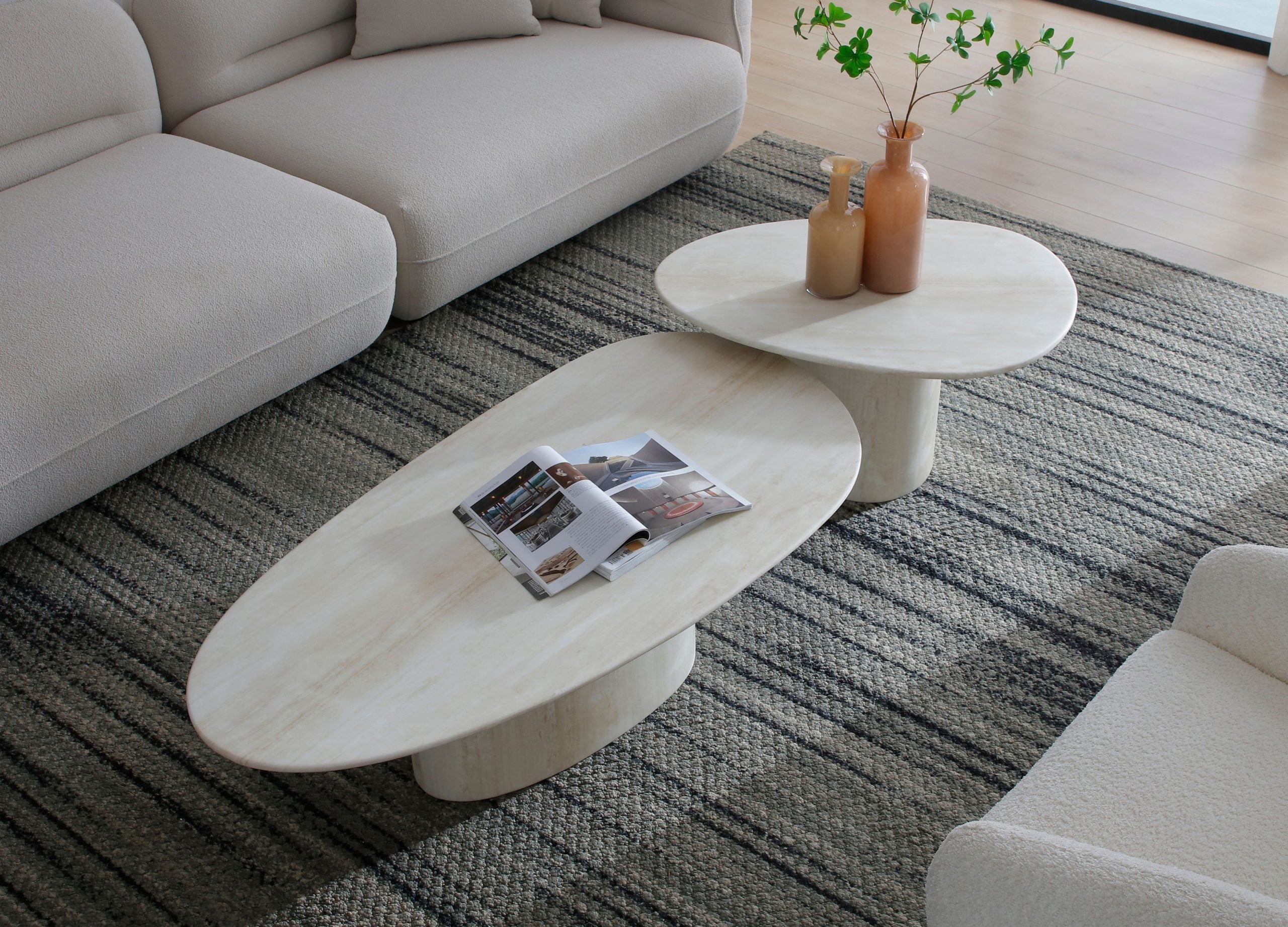 Petra Side Table detail image - Resin Society