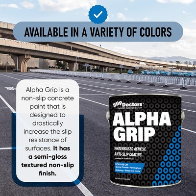 Alpha Grip Non-Slip Stripe and Athletic Court Paint detail image - Resin Society