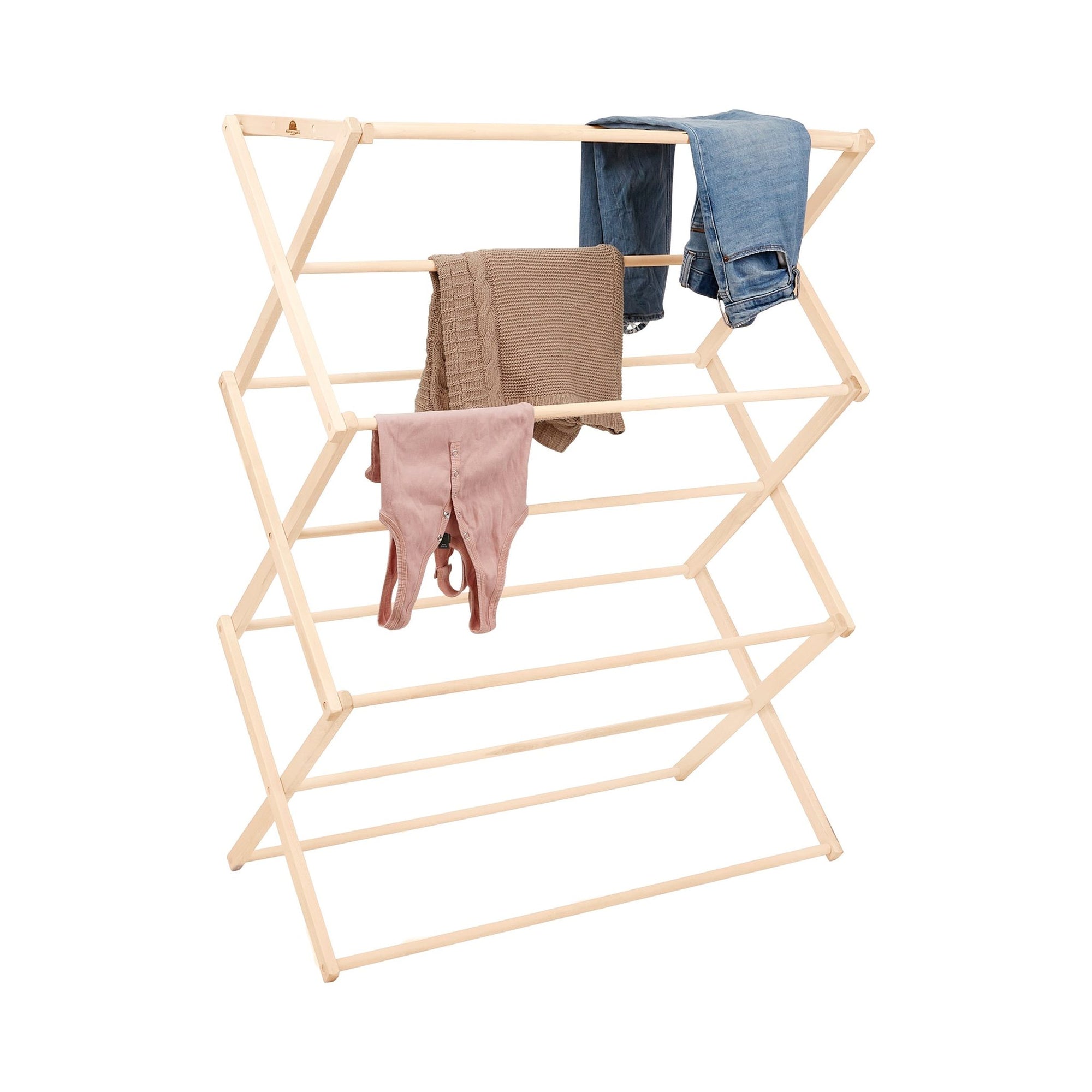 Flat top drying rack by Pennsylvania Woodworks in medium, large, and extra-large sizes