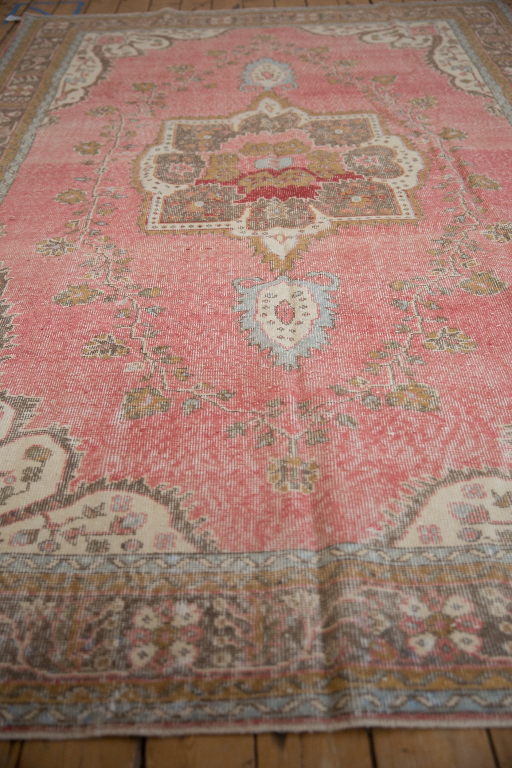 6.5x10 Vintage Distressed Sparta Carpet by Old New House® - product image 4 for Resin Society