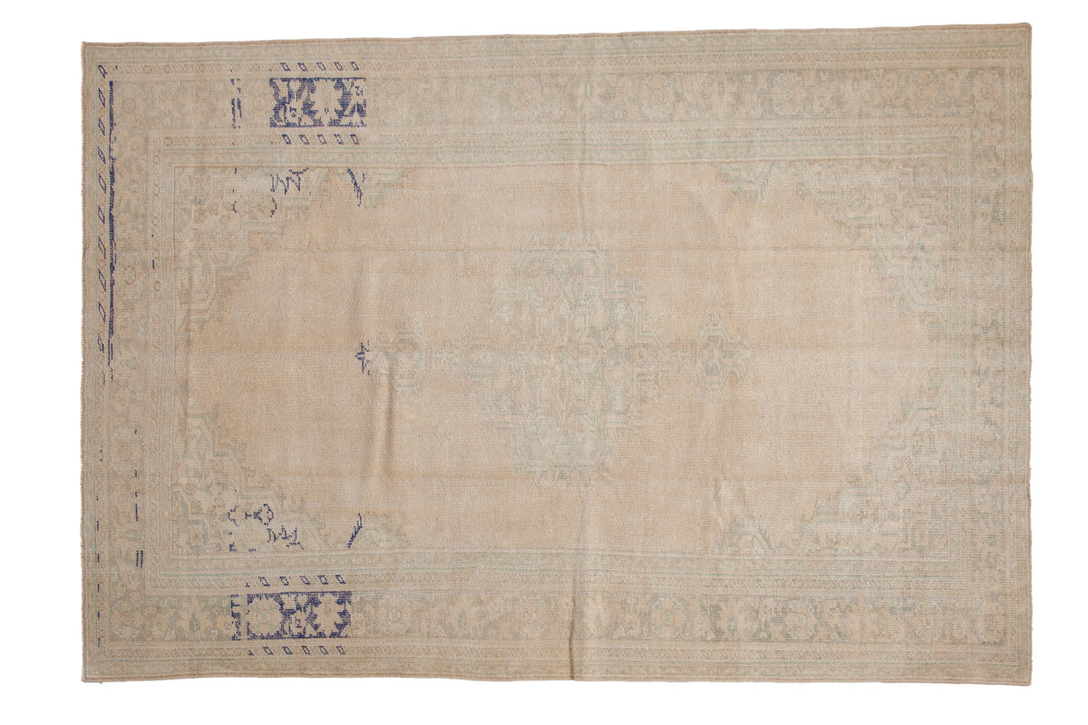 6.5x9.5 Vintage Distressed Oushak Carpet by Old New House® - main product image for Resin Society