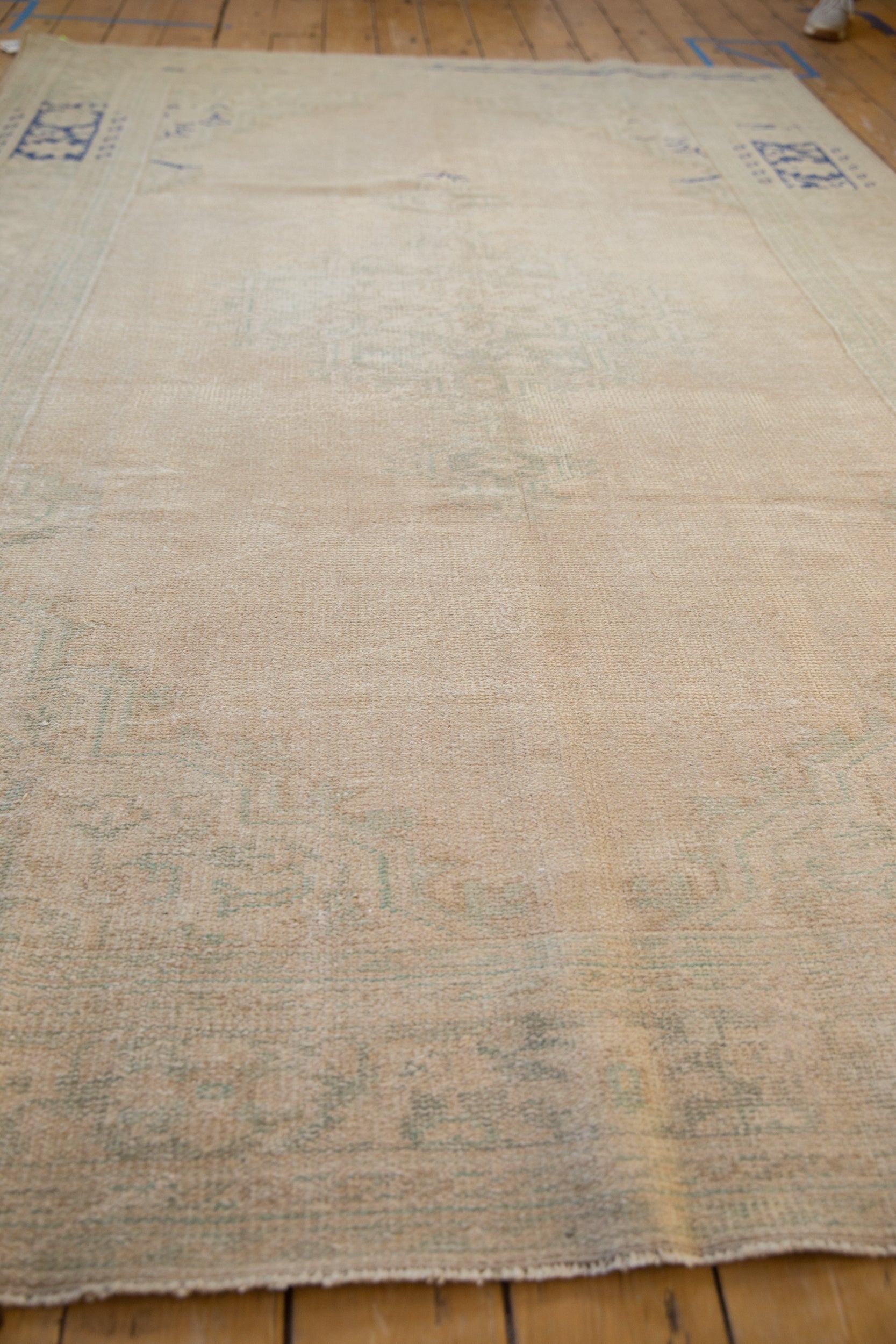 6.5x9.5 Vintage Distressed Oushak Carpet by Old New House® - product image 5 for Resin Society