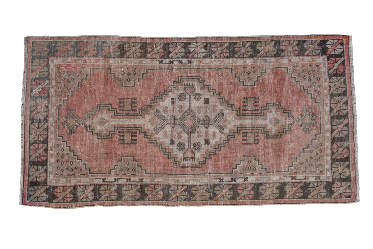 2.5x5 Vintage Distressed Oushak Rug Runner by Old New House® - main product image for Resin Society