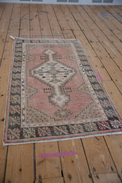 2.5x5 Vintage Distressed Oushak Rug Runner by Old New House® - product image 5 for Resin Society