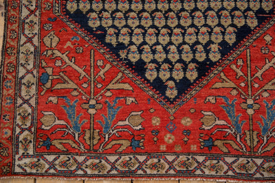 3.5x4.5 Vintage Malayer Square Rug by Old New House® - product image 4 for Resin Society