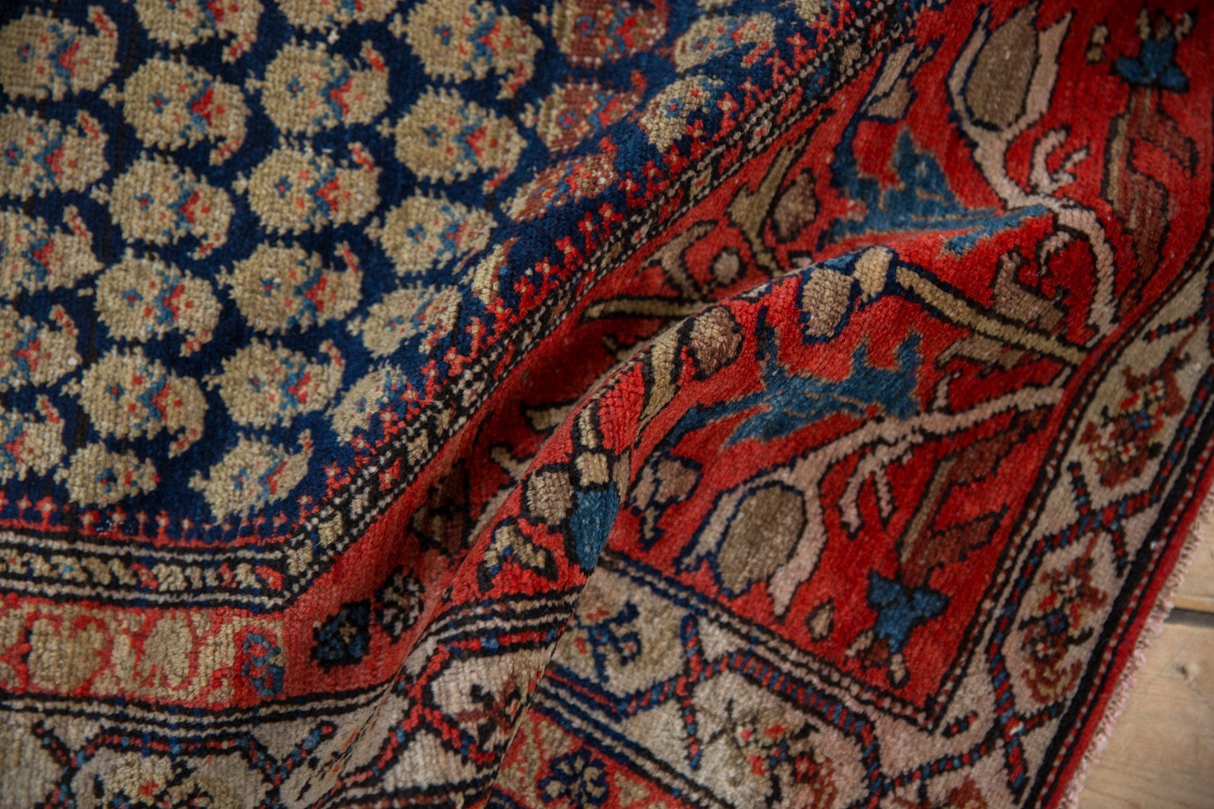 3.5x4.5 Vintage Malayer Square Rug by Old New House® - product image 7 for Resin Society