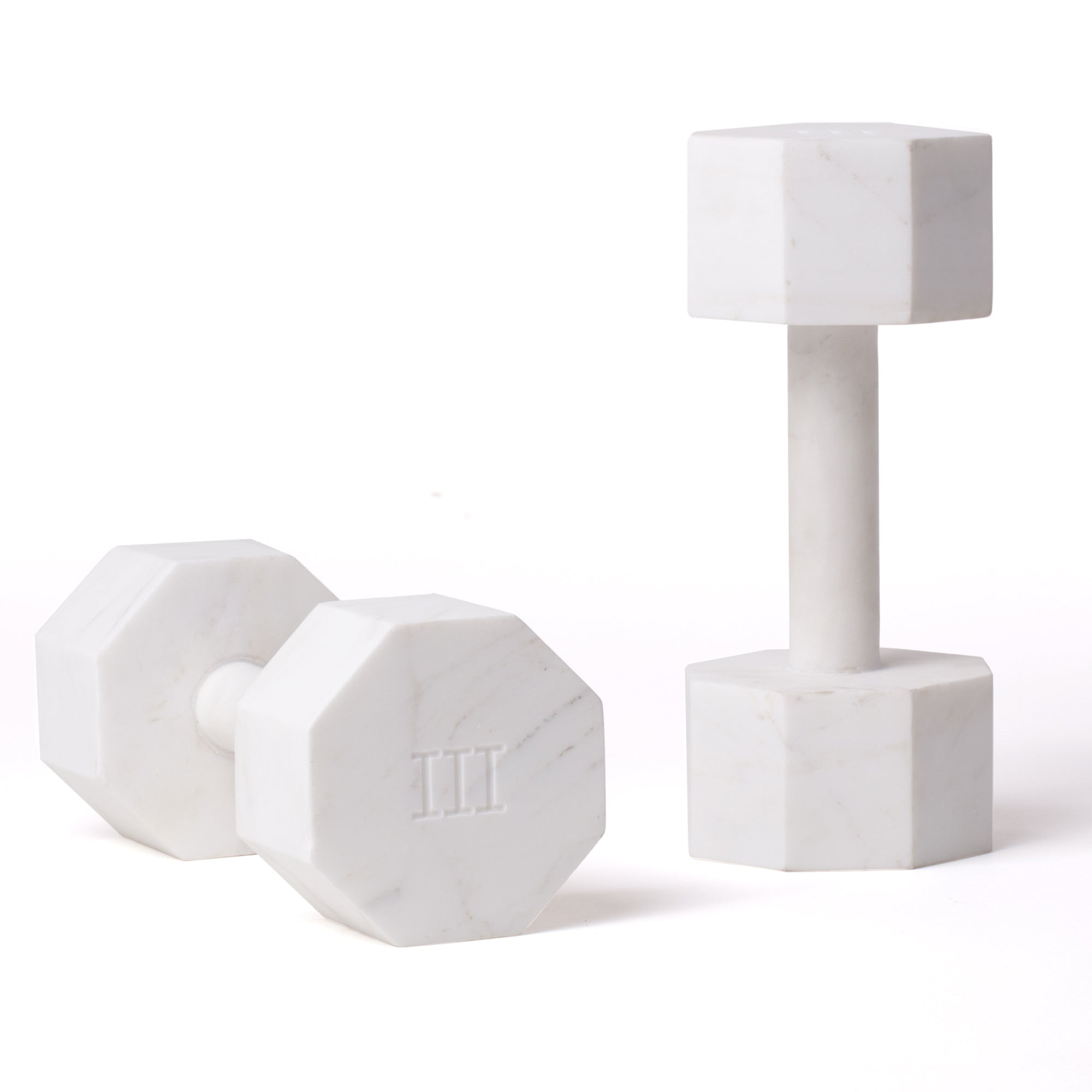 Lvdis Set 2 Dumbell KG. 3 by DEKOR - Resin Society