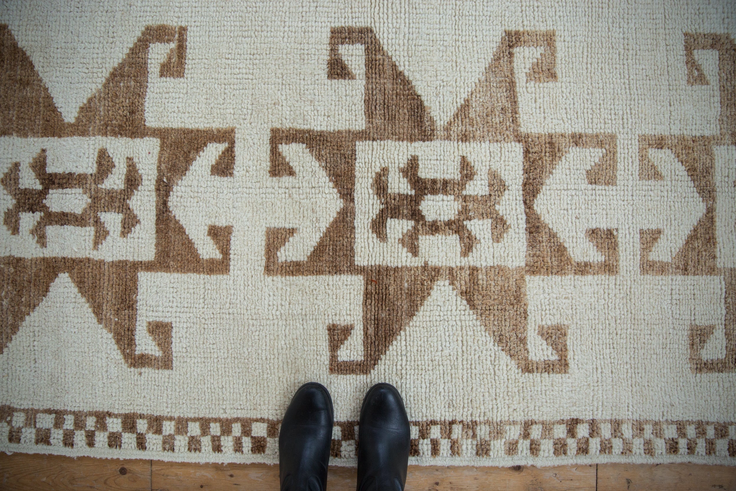 3x12 Vintage Distressed Kurd Rug Runner by Old New House® - product image 2 for Resin Society