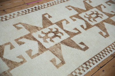 3x12 Vintage Distressed Kurd Rug Runner by Old New House® - product image 5 for Resin Society