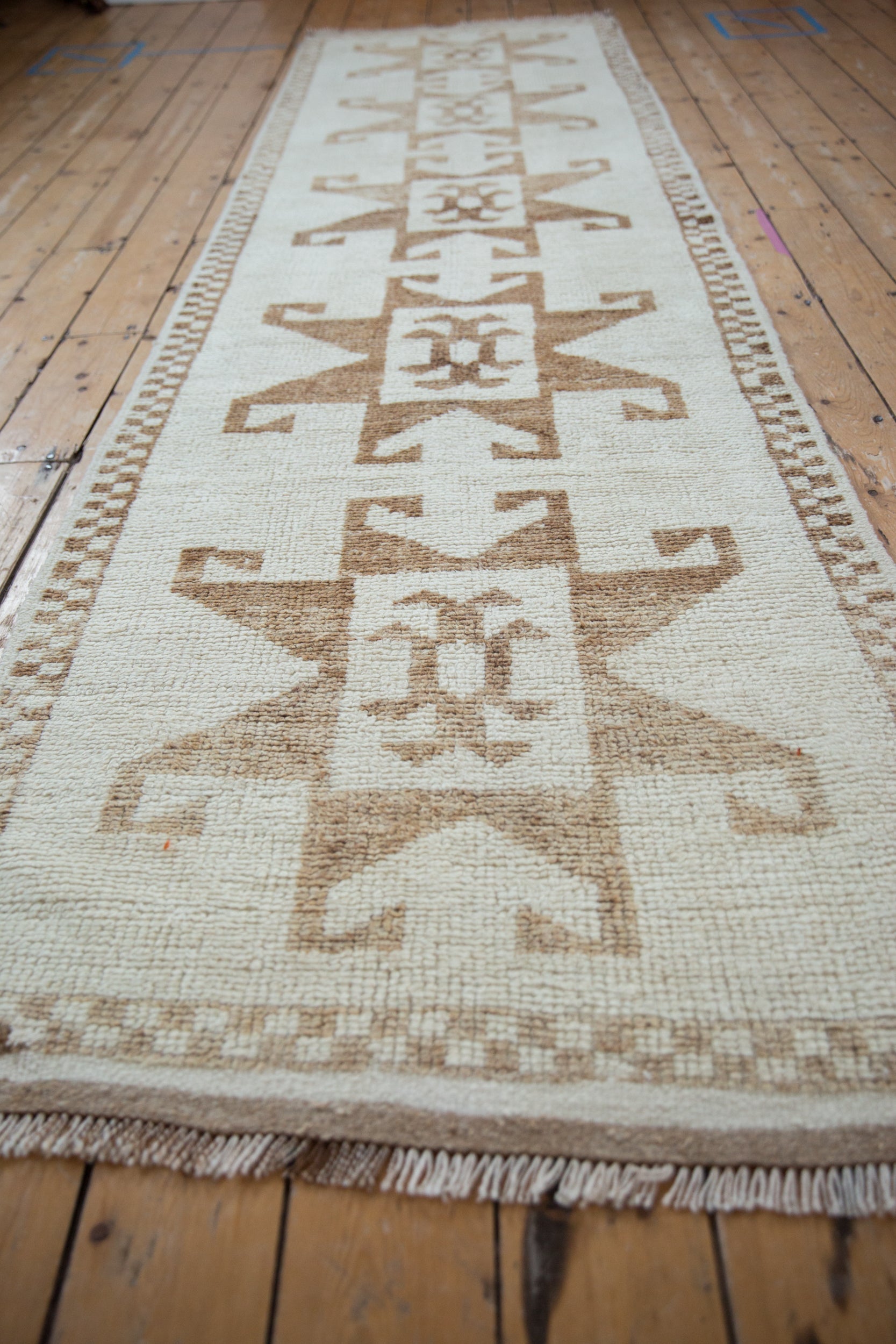 3x12 Vintage Distressed Kurd Rug Runner by Old New House® - product image 6 for Resin Society