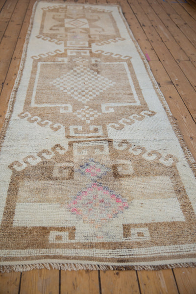 3.5x11 Vintage Distressed Kurd Rug Runner by Old New House® - product image 12 for Resin Society