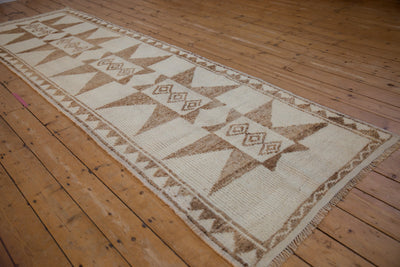 3.5x11.5 Vintage Distressed Kurd Rug Runner by Old New House® - product image 4 for Resin Society