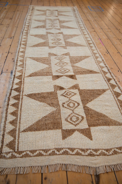 3.5x11.5 Vintage Distressed Kurd Rug Runner by Old New House® - product image 6 for Resin Society