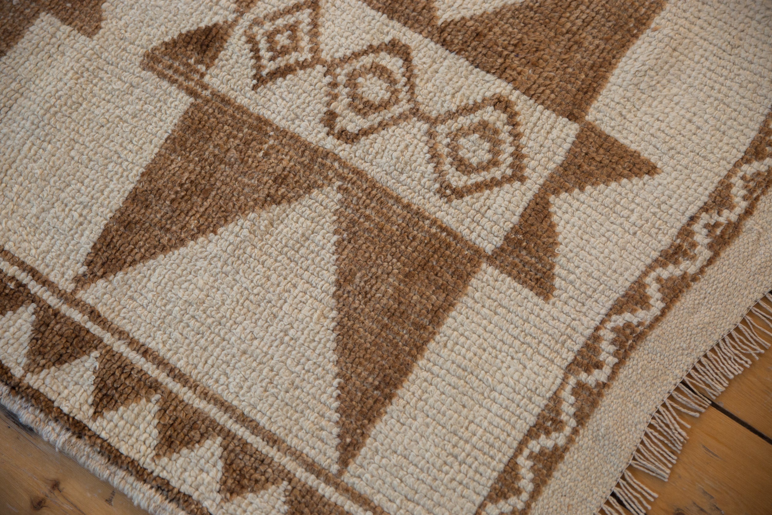 3.5x11.5 Vintage Distressed Kurd Rug Runner by Old New House® - product image 7 for Resin Society